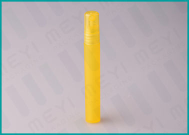 البخاخة الصغيرة الصفراء 10ML ، طباعة شعار العطور القلم إعادة الملء
