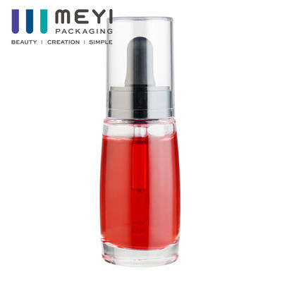 30ml 1000pcs MOQ حاويات قطرات زجاجية مع تغليف في صندوق كرتون