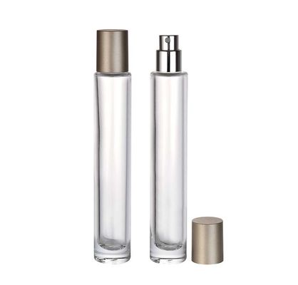 زجاجة اختبار العطور البيضاء اللامعة مع شعار مخصص